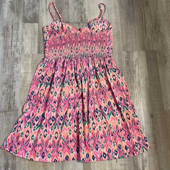 Roxy Shore Thing Woven Fit-and-Flare Dress size Large - Picture 16 of 16